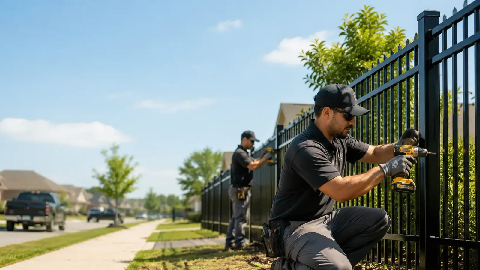 Metal Fence Installation in Good Hope, IL